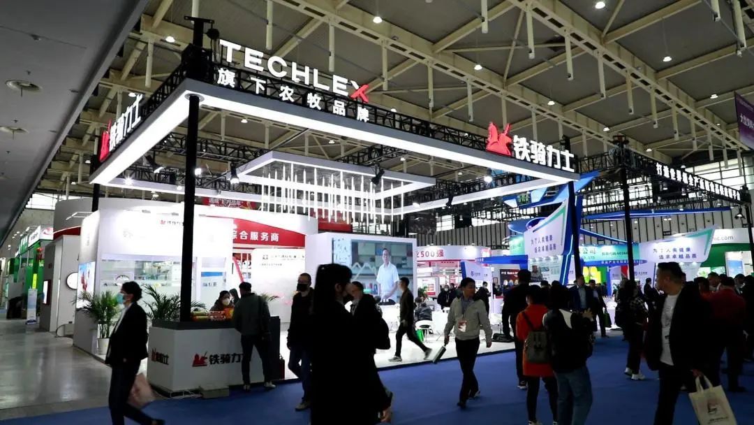 相約六朝古(gu)都，鐵騎力(li)士亮相中(zhong)國(guo)飼料工(gong)業展(zhan)覽會